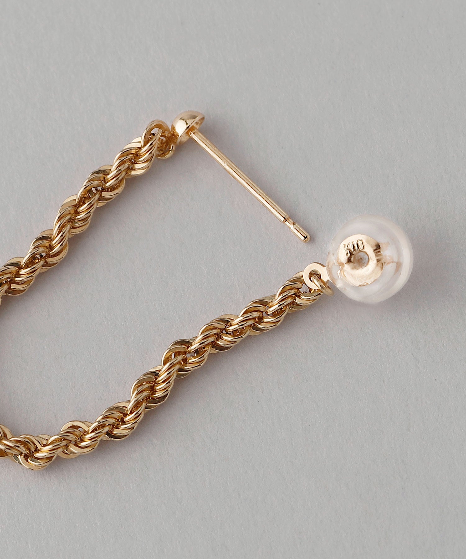 SIENA ROSE】Signature・ロープチェーンピアス｜SANPO ONLINE(サンポー