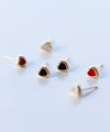 Classical Heart Earrings
