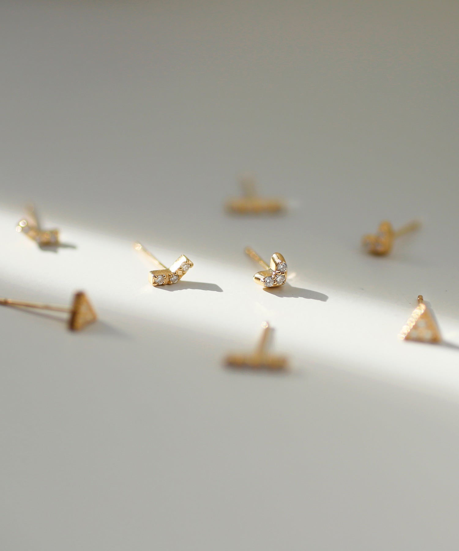 SIENA ROSE】petit・ハートダイヤピアス｜SANPO ONLINE(サンポー