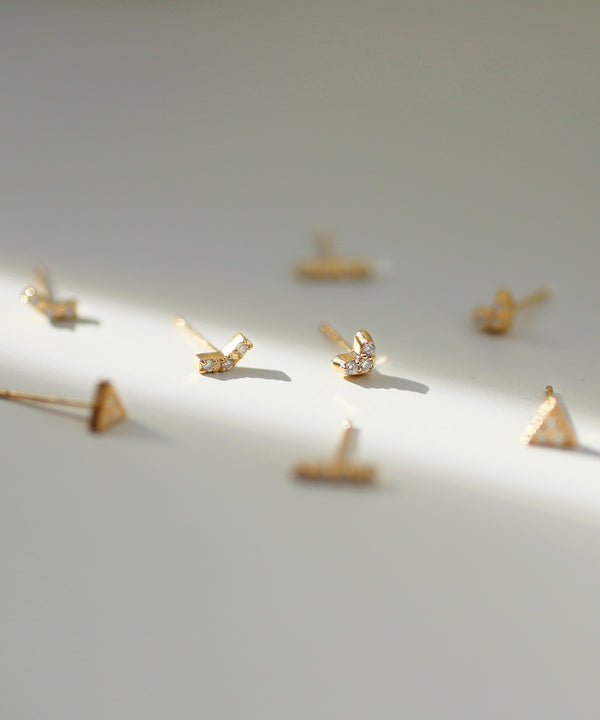 petit・ハートダイヤピアス