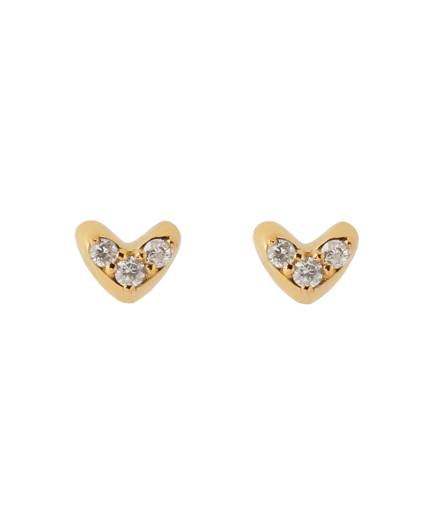 SIENA ROSE ダイヤモンドピアス 10金 SIENA ROSE】petit・ハートダイヤピアス｜SANPO ONLINE(サンポー