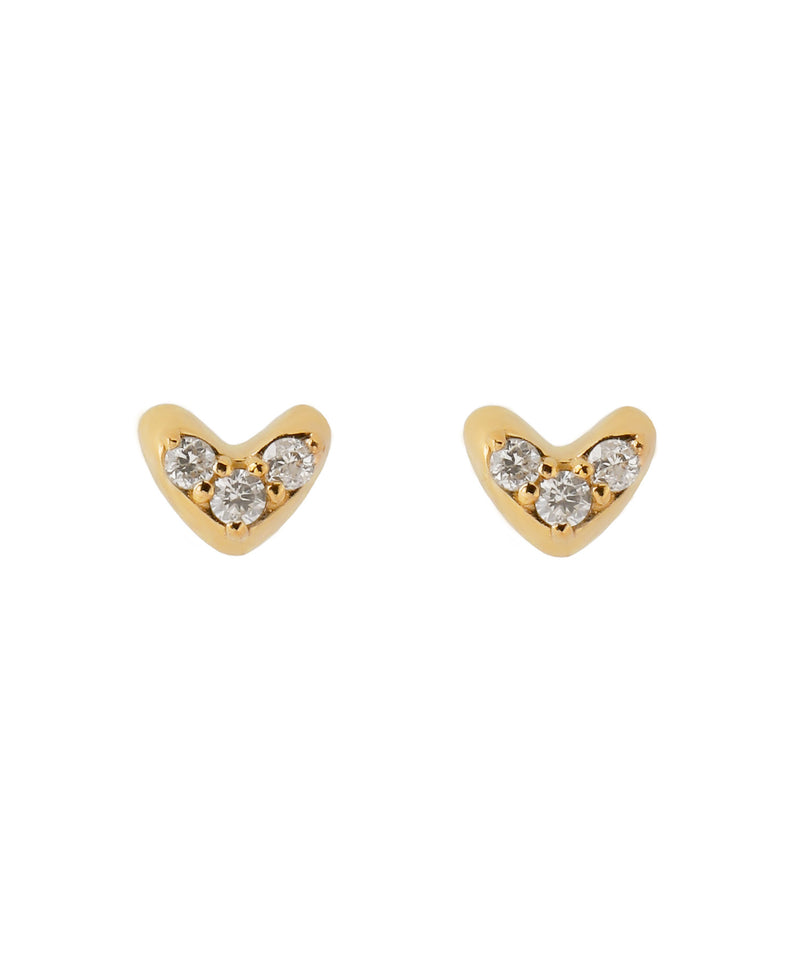 petit・ハートダイヤピアス