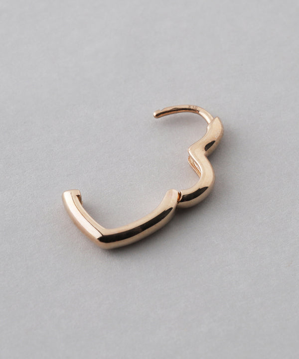 ROSETEN・ハートスナップピアス