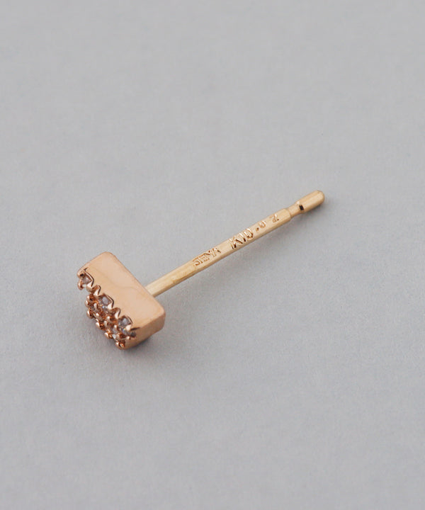 ROSETEN・スタックダイヤピアス