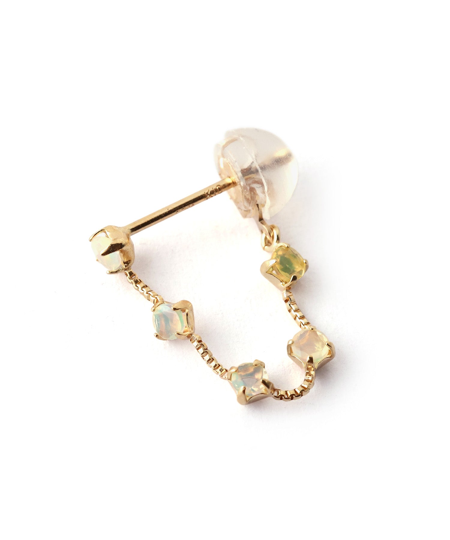 SIENAROSE】オパールチェーンフープピアス｜SANPO ONLINE(サンポー