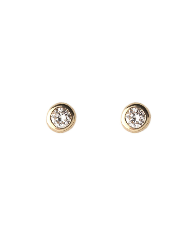 プチダイヤワントップピアス