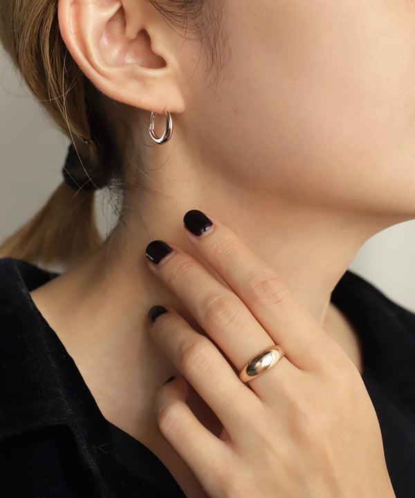 ROSETEN・ドロップスリムスナップピアス