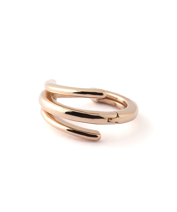 ROSETEN・トリプルラインフープピアス