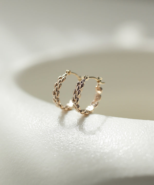 ROSETEN・グレインスナップピアス