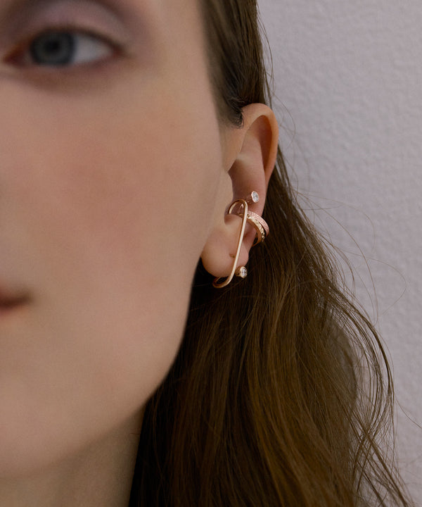 ROSETEN・ダスクカットダイヤイヤーカフ