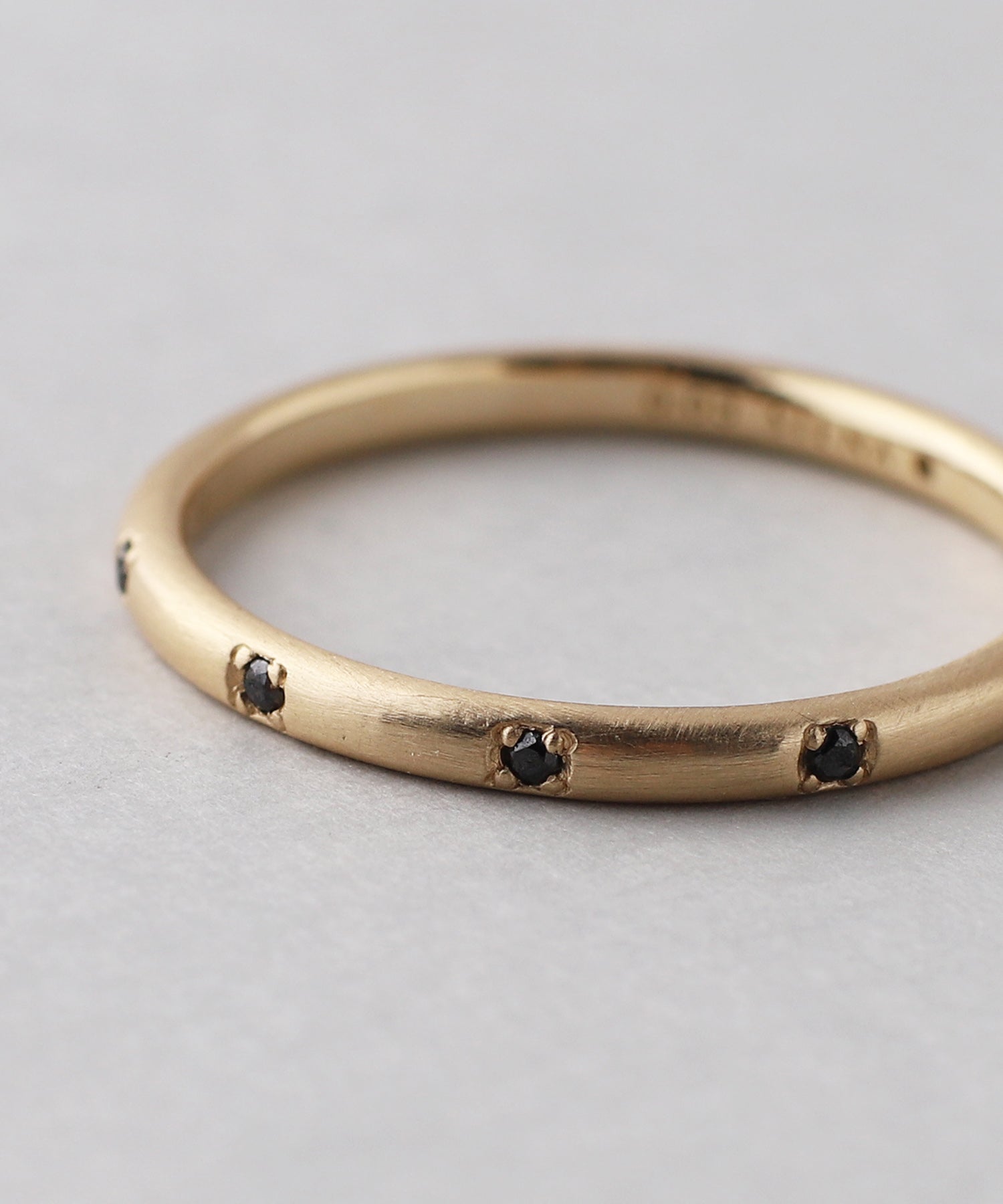 ブラックダイヤモンド リング K18WGブラックダイヤモンド/ダイヤモンドリング | ポンテヴェキオ公式