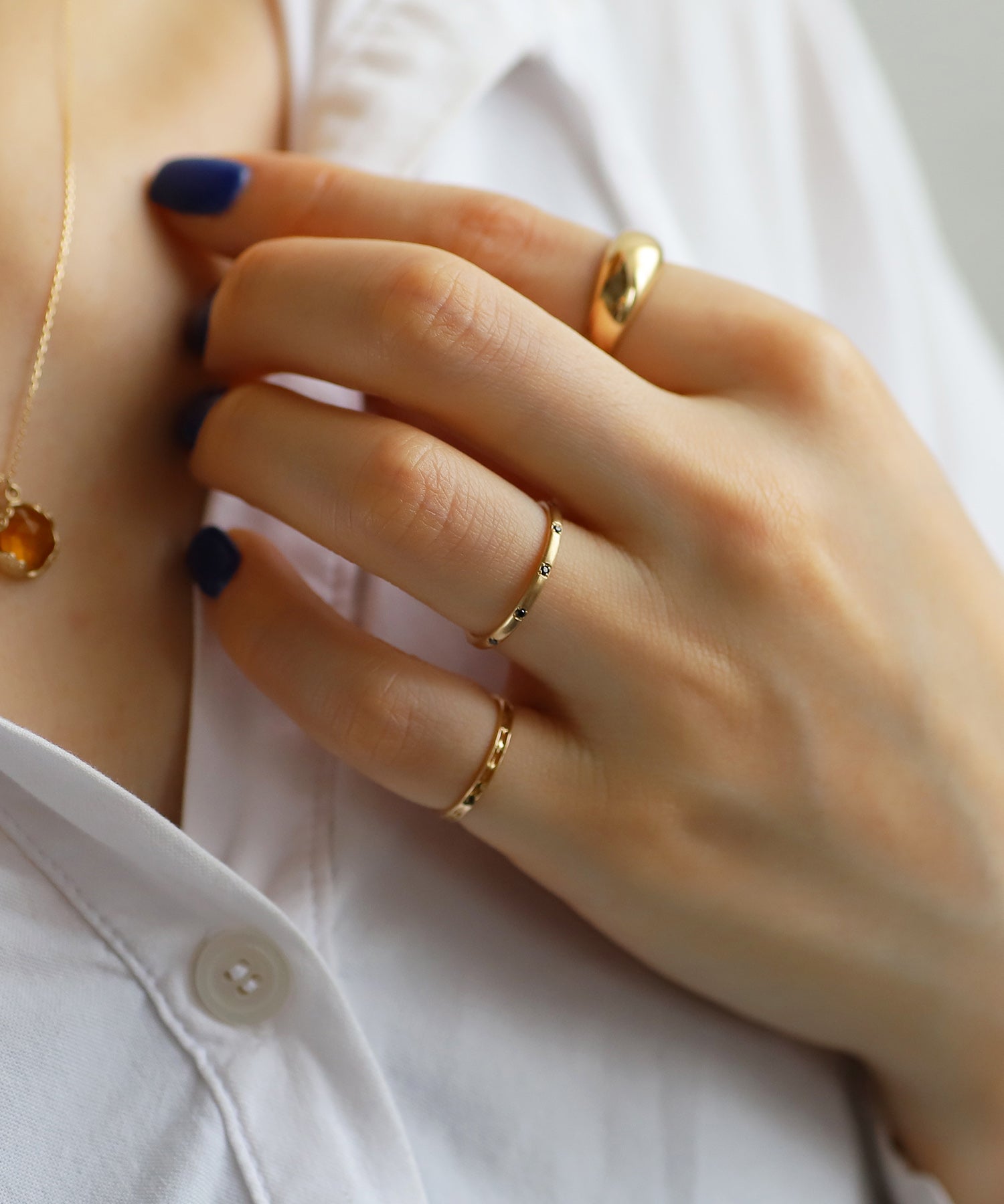 SIENA ROSE LINE 平行2連 ダイヤモンド リング 11号 SIENA ROSE 指輪 リング ROSETEN・ラインダイヤリング「動画あり