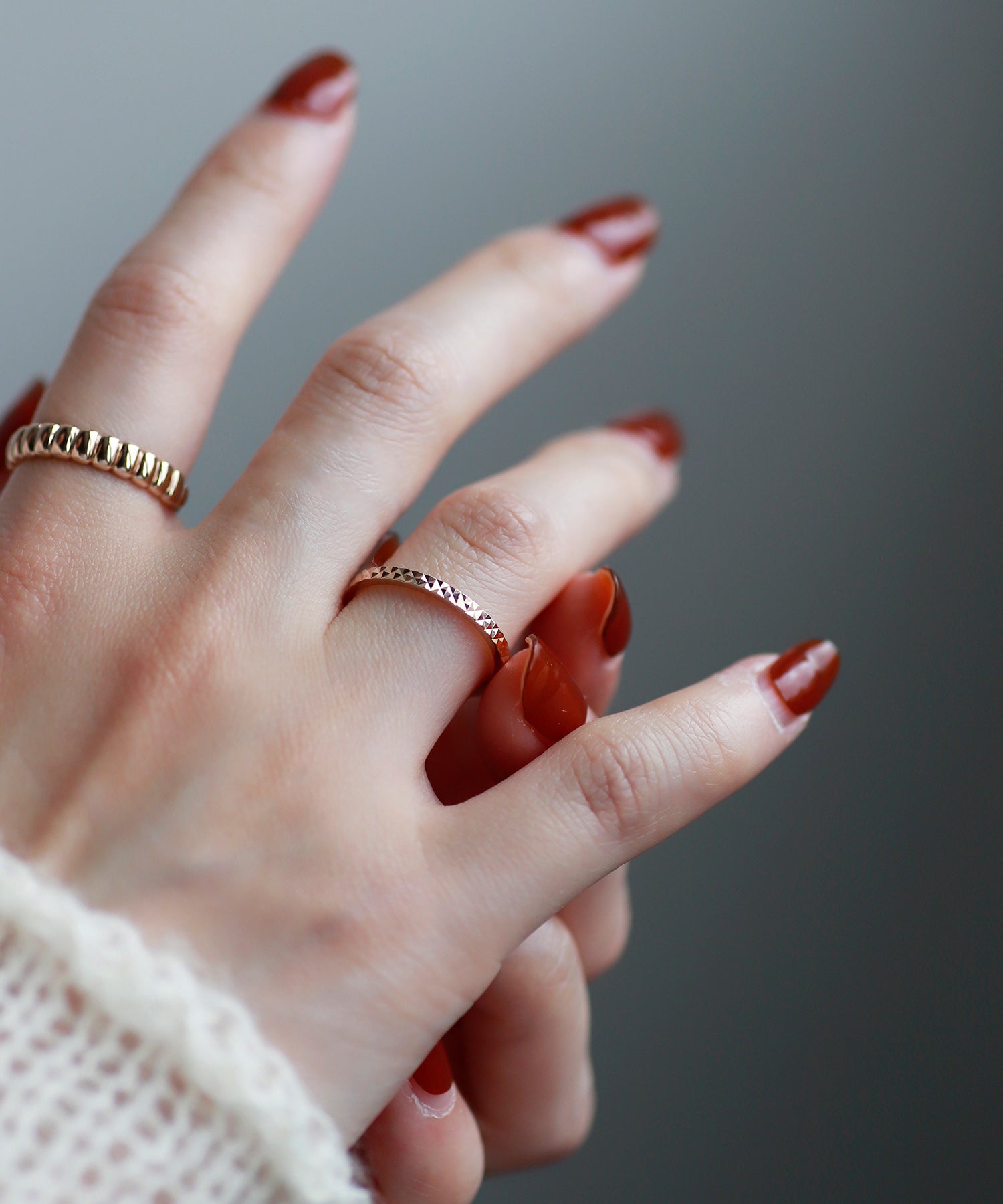 SIENA ROSE 　リング SIENA ROSE（シエナロゼ）の「重なり・リング[ロゼチナ]（リング