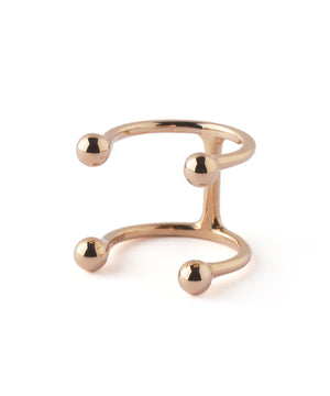ROSETEN Quadruple Ball Fork Ring