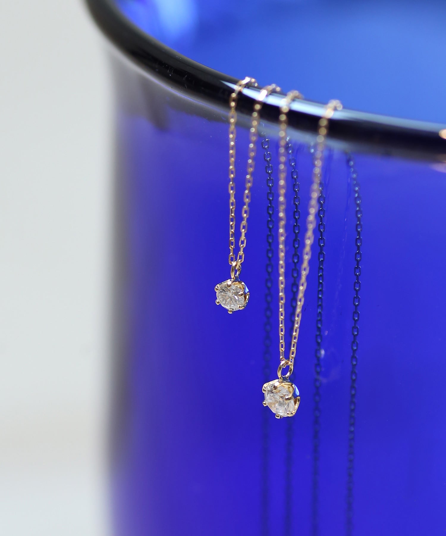 SIENA ROSE】一粒ダイヤモンドの18金ネックレス[0.1ct]｜SANPO ONLINE