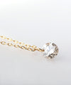 Nudie Diamond・1粒ネックレス[0.2ct]