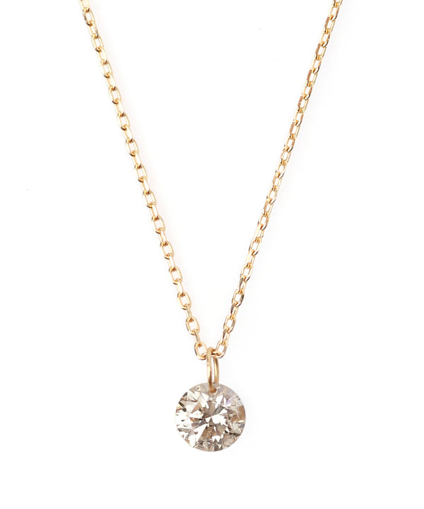 こころんNudie Diamond一粒ダイヤモンド　ネックレス SIENA ROSE】Nudie Diamond・1粒ネックレス[0.2ct]｜SANPO ONLINE