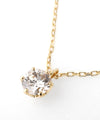 大粒ダイヤモンドのネックレス[0.2ct]