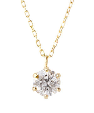 Large diamond necklace [0.3ct]