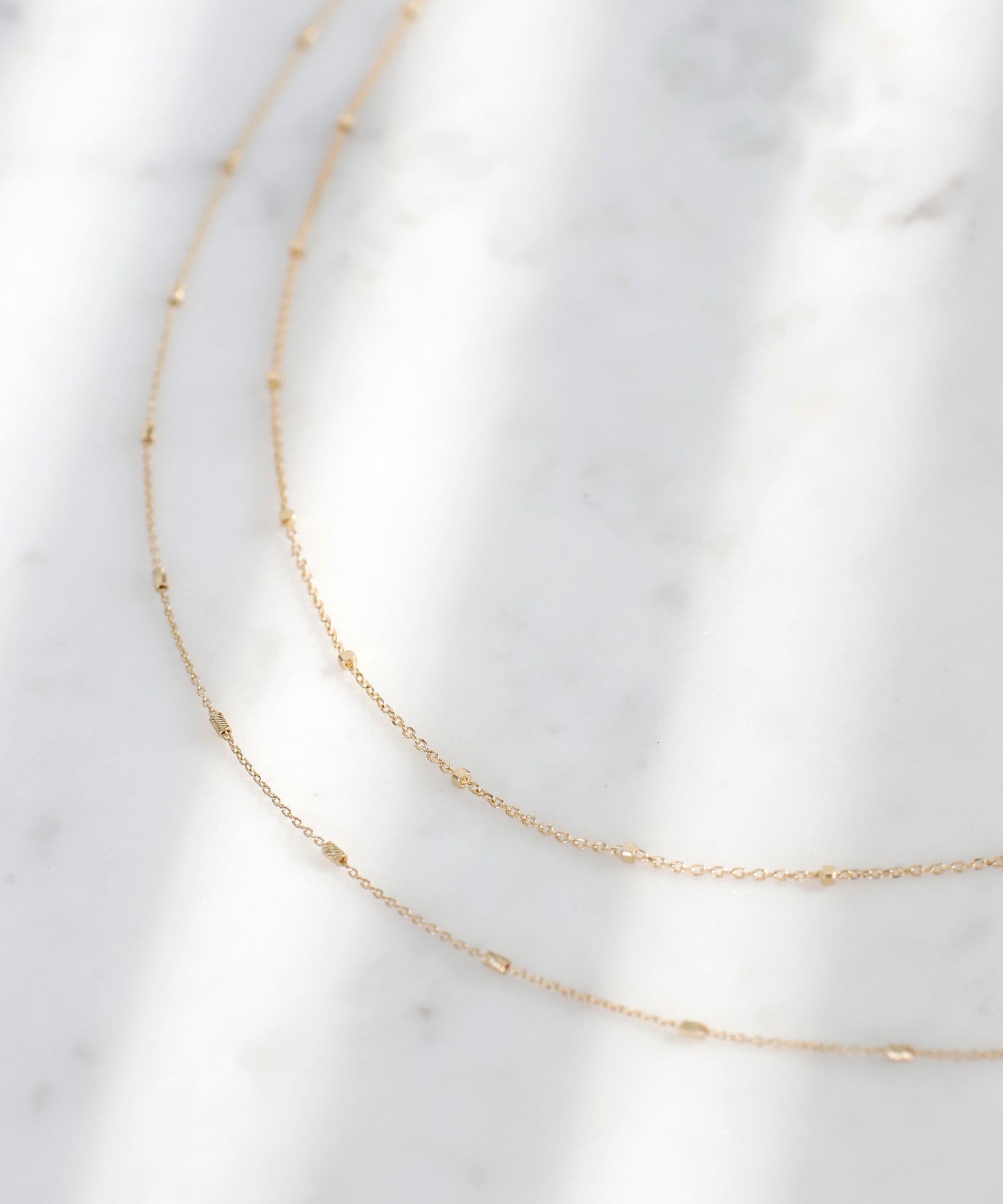 SIENA ROSE】チェーンネックレス[グリッター：37cm]｜SANPO ONLINE