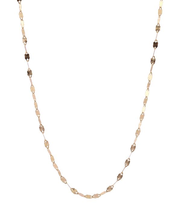 SIENA ROSE ゴールド ネックレス SIENA ROSE（シエナロゼ） ネックレス チェーンネックレス「グリッター