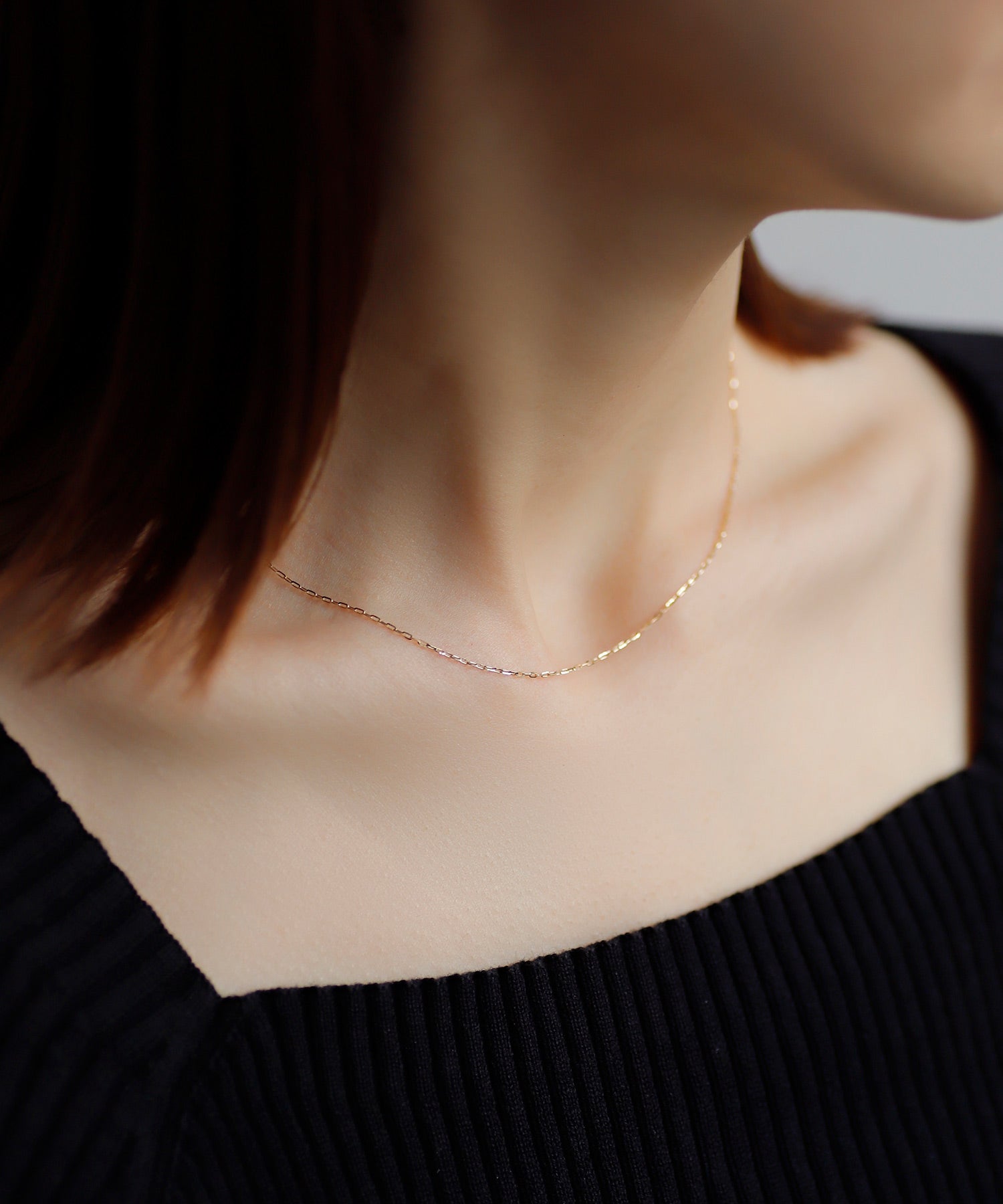 SIENA ROSE】チェーンネックレス[ラディアント：37cm]｜SANPO ONLINE