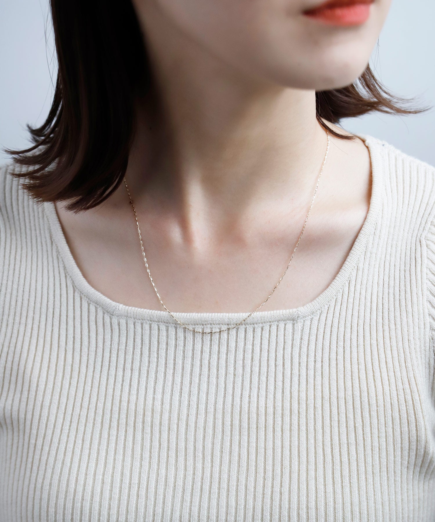 SIENA ROSE】チェーンネックレス[ラディアント：45cm]｜SANPO ONLINE