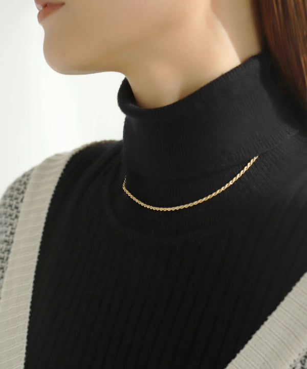 Signature・ロープチェーンネックレス
