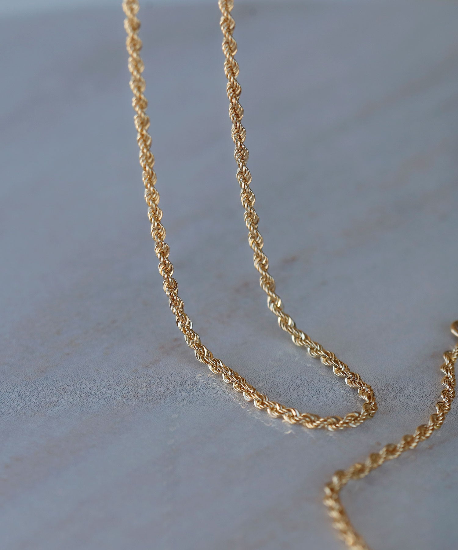 SIENA ROSE】Signature・ロープチェーンネックレス｜SANPO