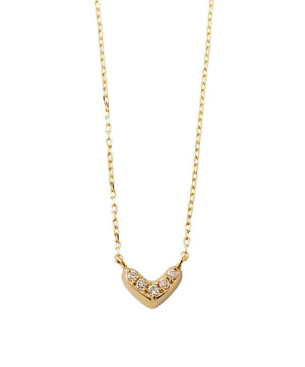 SIENA ROSE】petit・ハートダイヤネックレス｜SANPO ONLINE(サンポー