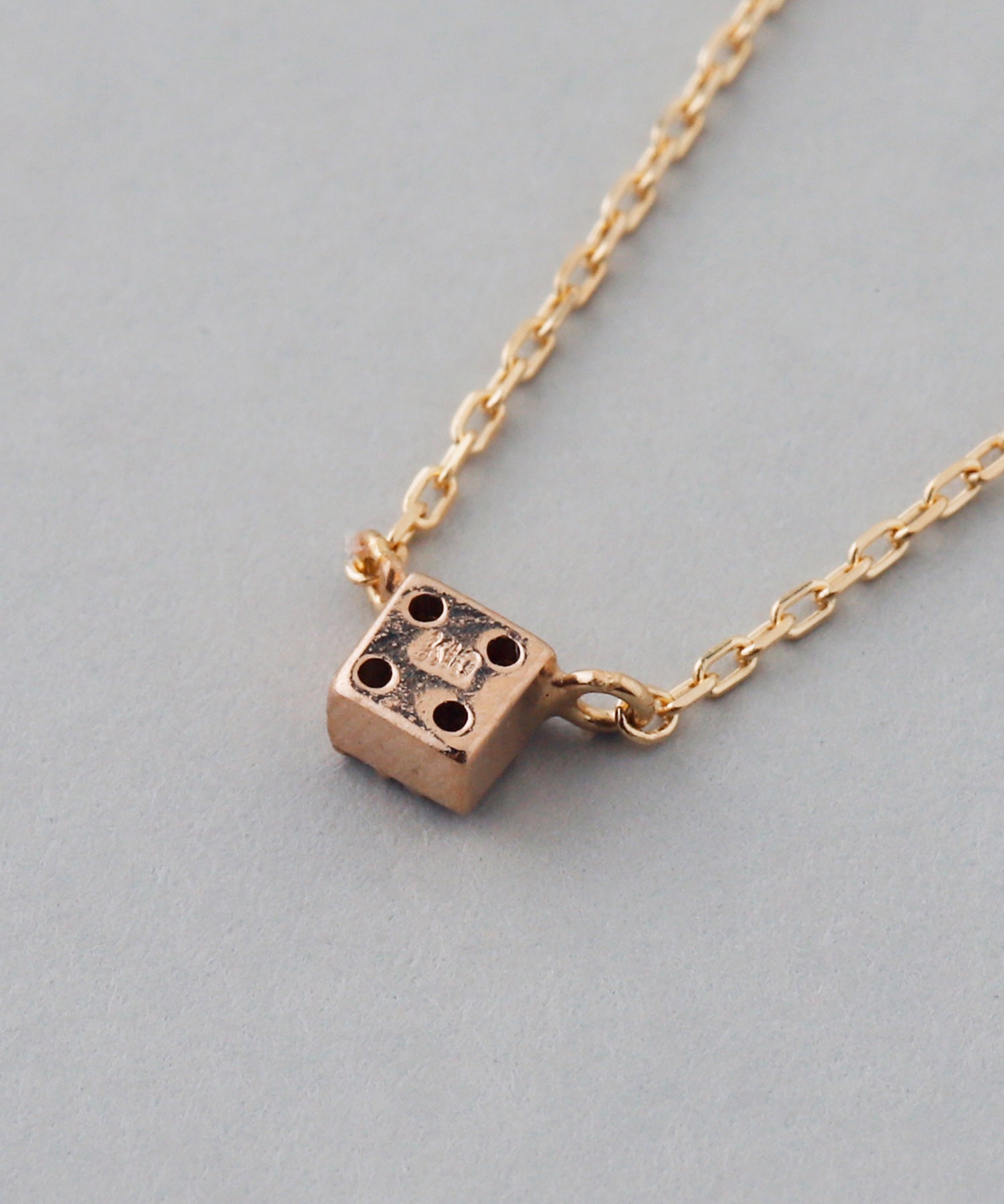 SIENAROSE】スクエアダイヤネックレス｜アネモネ・シエナロゼ