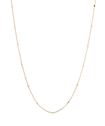 チェーンネックレス[グリッター：37cm]