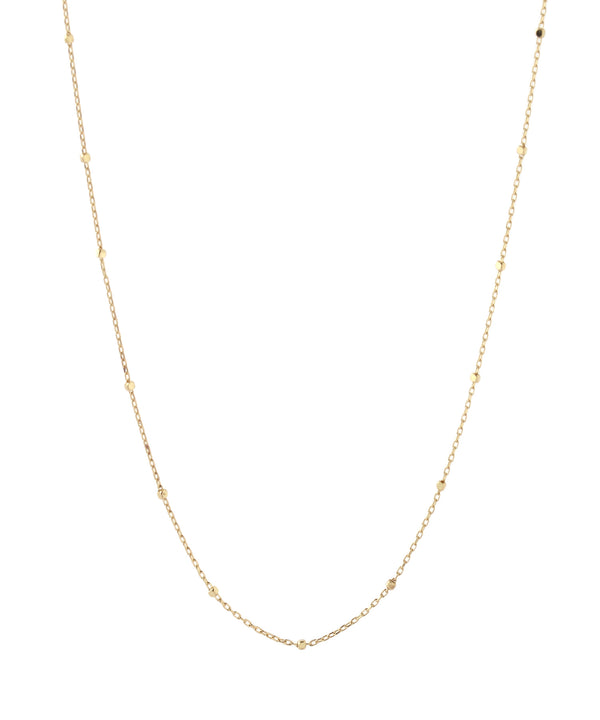 チェーンネックレス[グリッター：37cm]