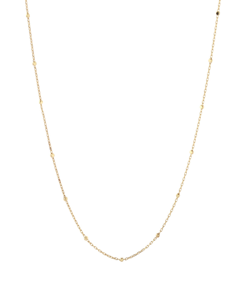 チェーンネックレス[グリッター：37cm]