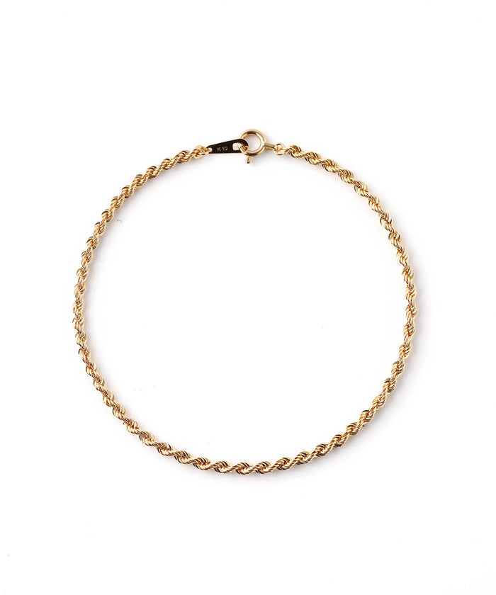 Signature・ロープチェーンブレスレット