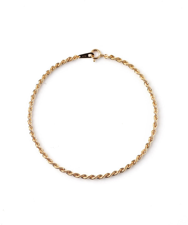 SIENA ROSE ゴールドチェーンブレスレット SIENA ROSE】Signature・ロープチェーンブレスレット｜SANPO ONLINE