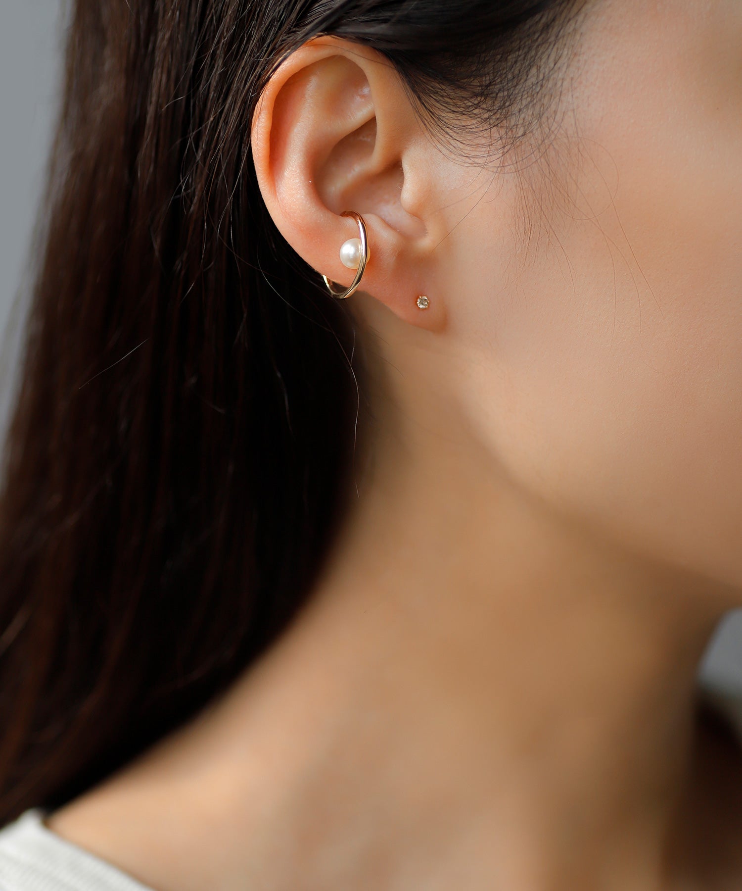 SIENA ROSE】イヤーカフ[パール][B]｜SANPO ONLINE(サンポーオンライン)