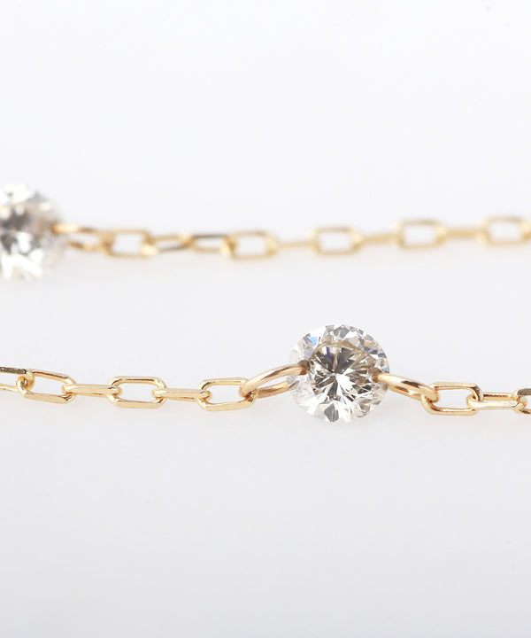 Nudie Diamond・ブレスレット[クリア]
