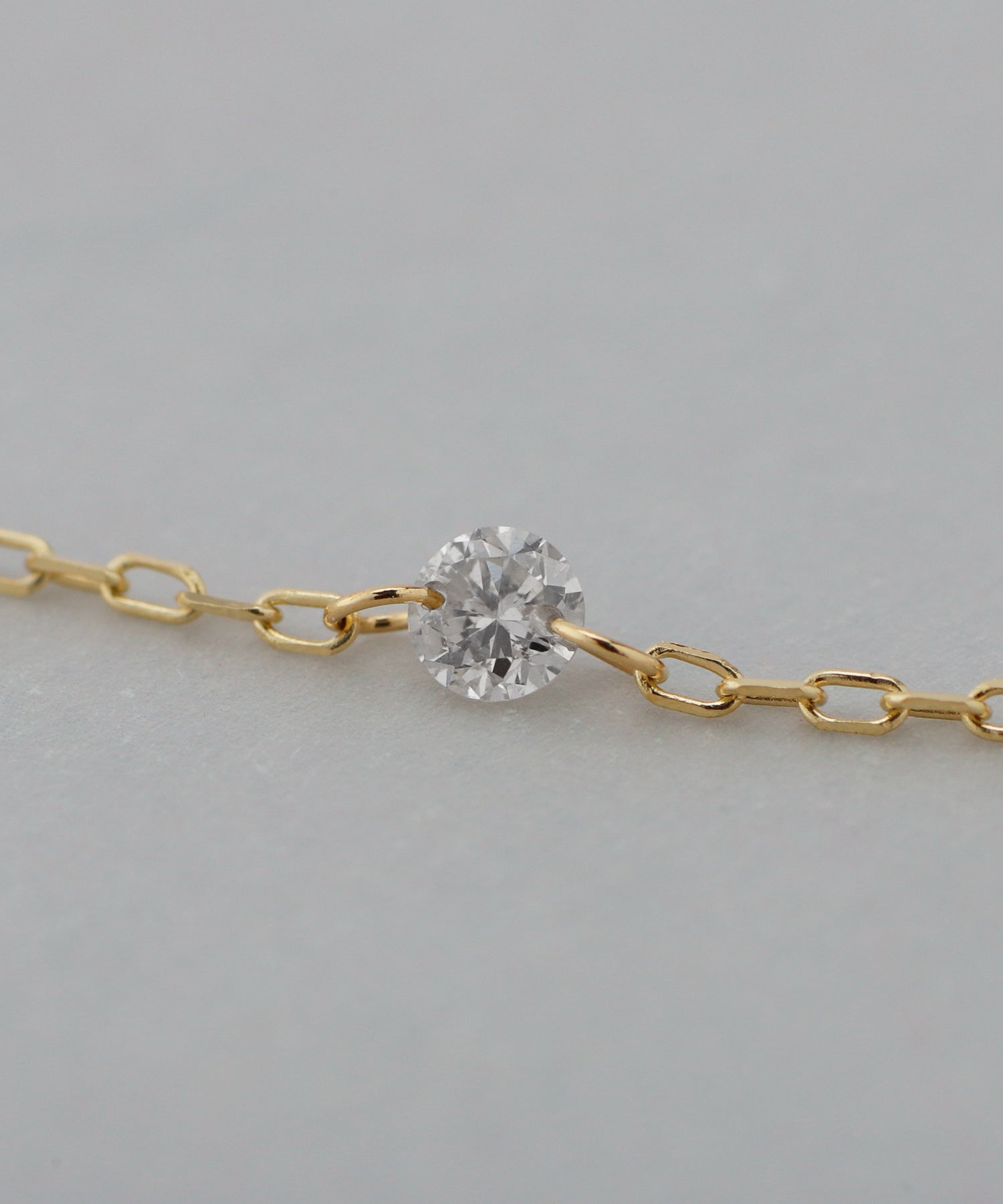 SIENA ROSE】Nudie Diamond・5粒ネックレス[クリア]｜SANPO ONLINE