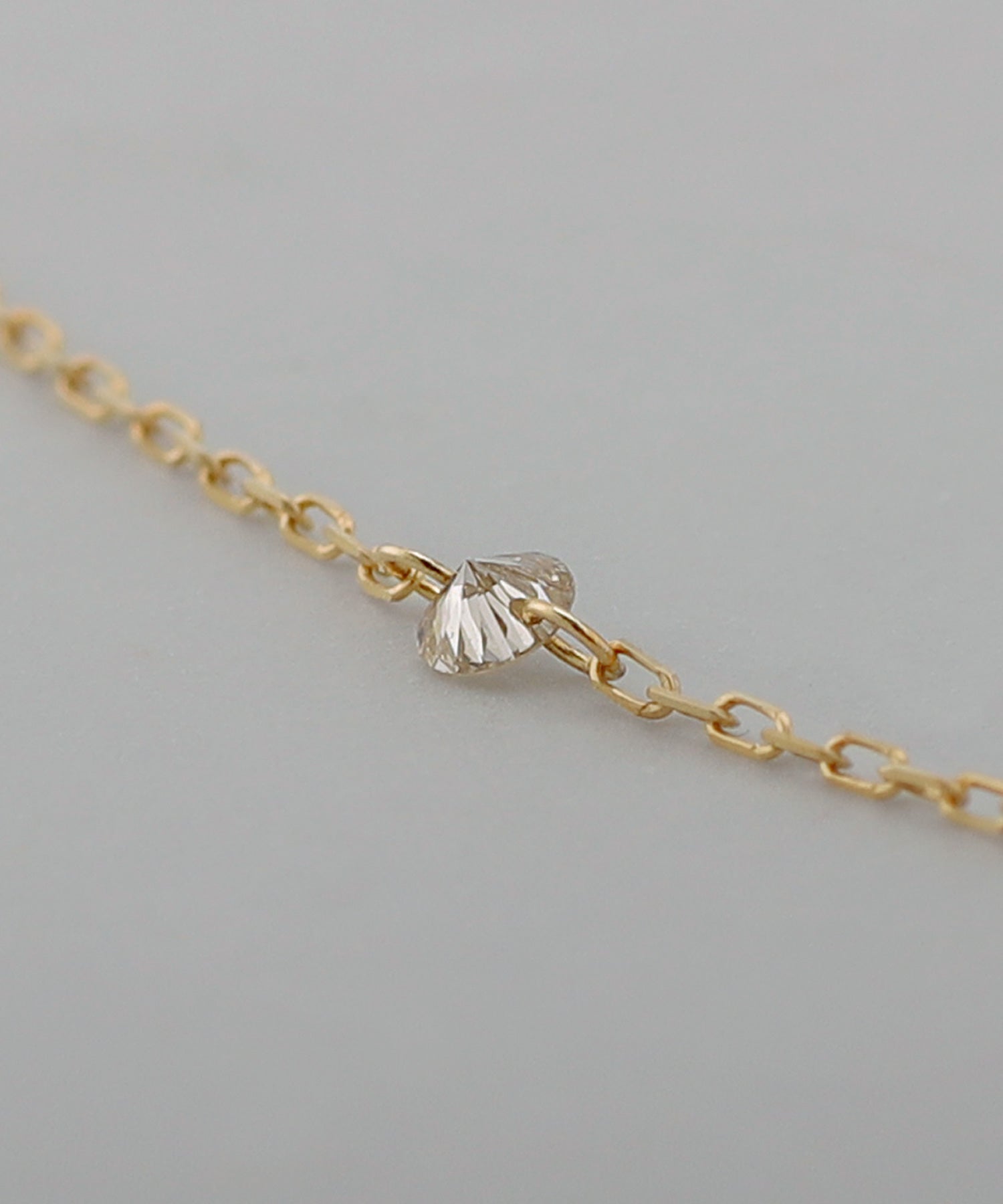 SIENA ROSE Nudie Diamond 5粒ネックレスクリア SIENA ROSE】Nudie Diamond・5粒ネックレス[クリア]｜SANPO