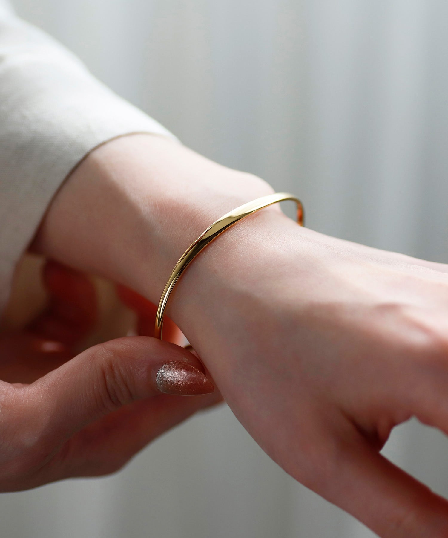 SIENA ROSE】Toi et Moi・ペアバングル[vague-ヴァーグ-(波