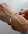 [Online Exclusive] Toi et Moi Pair of Bangles [vague (Wave)] [Men's]