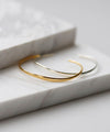 [Online Exclusive] Toi et Moi Pair of Bangles [vague (Wave)] [Men's]