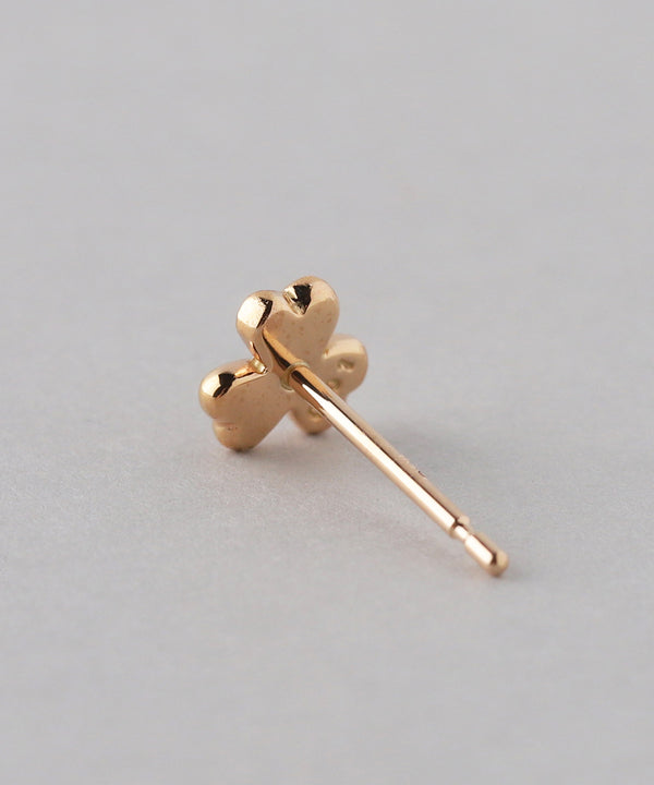 クローバーモチーフダイヤピアス