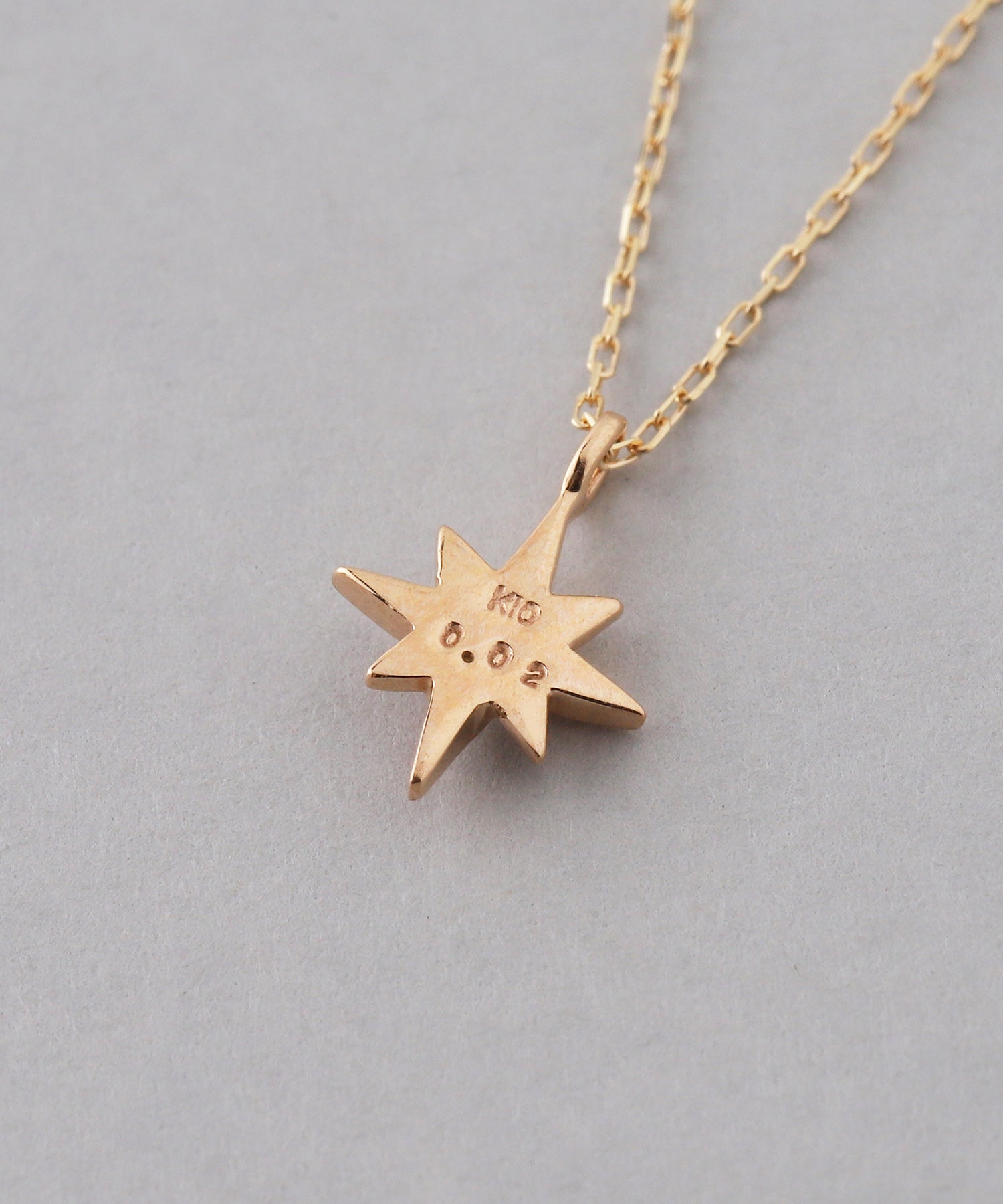 SIENAROSE】スターモチーフダイヤネックレス｜アネモネ