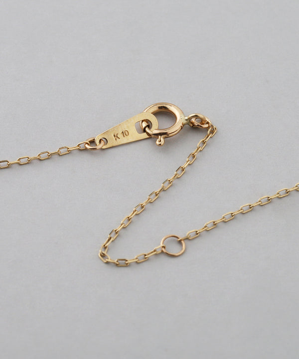 スライスダイヤワントップネックレス[0.146ct]