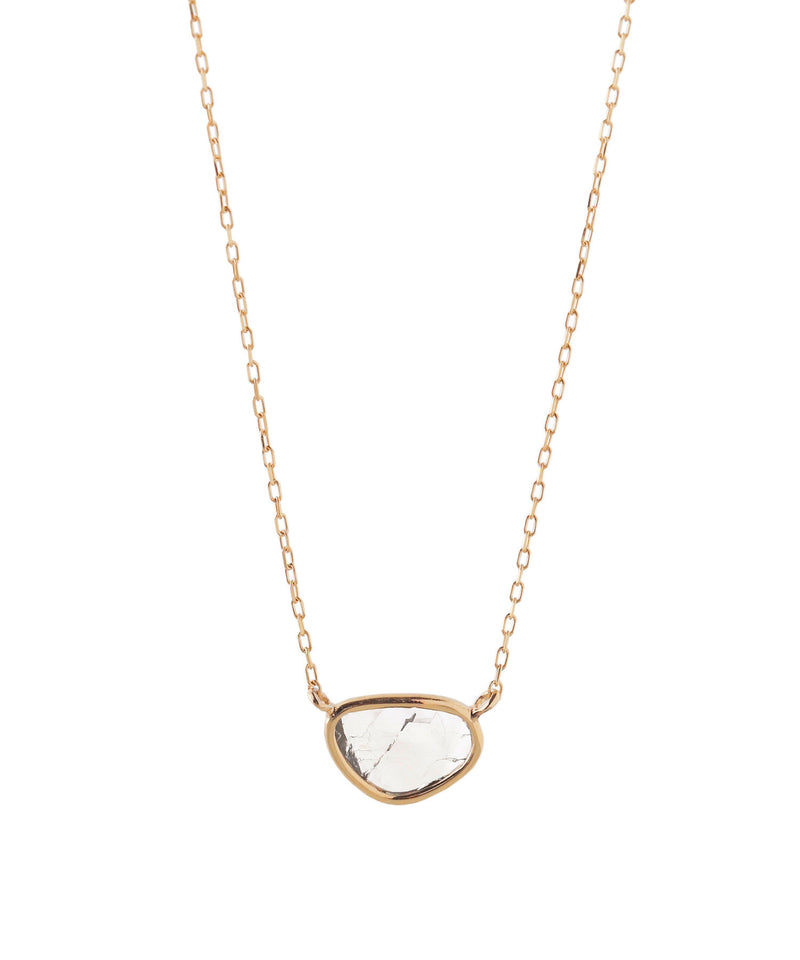スライスダイヤワントップネックレス[0.146ct]