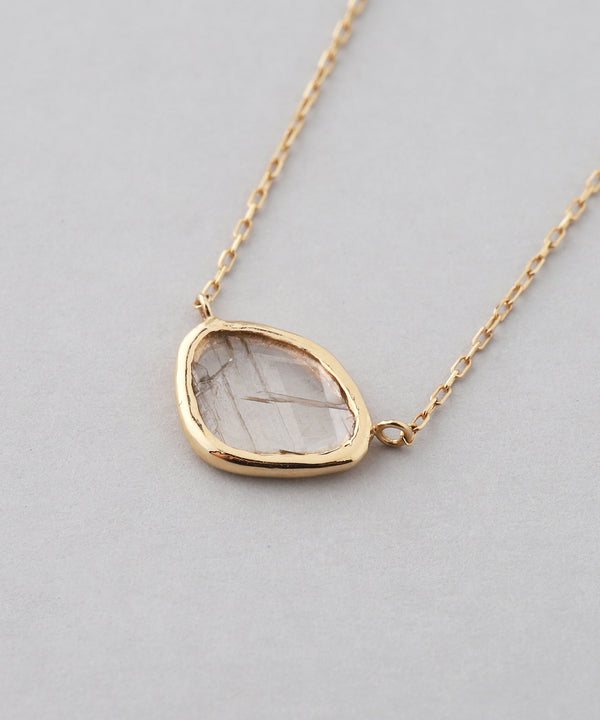 スライスダイヤワントップネックレス[0.273ct]