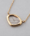 スライスダイヤワントップネックレス[0.273ct]
