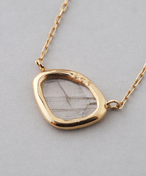 スライスダイヤワントップネックレス[0.273ct]